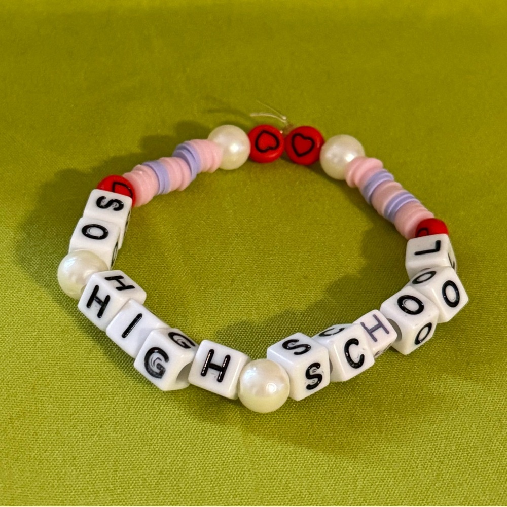 Handmade 🎀 “So High School” – Taylor Swift Inspired Bracelet Friendship